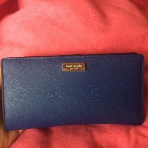 Kate Spade blue wallet